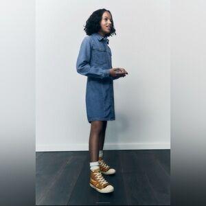 ZARA Denim Dress - girls